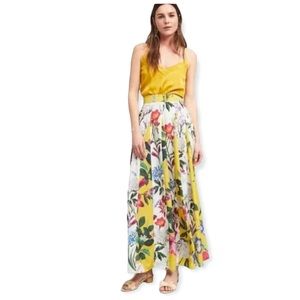 - Rococo Sand Anthropologie‎ Aprile Floral Maxi Skirt 10